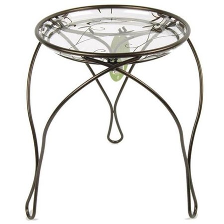 PLASTEC Plastec PLIPS301DB Plastec The Elegance Plant Stand  13-Inches  Dark Bronze PLIPS301DB